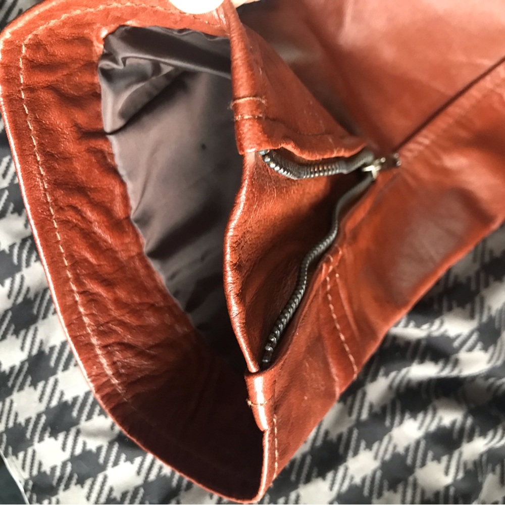 Brown Leather Jacket - image 3